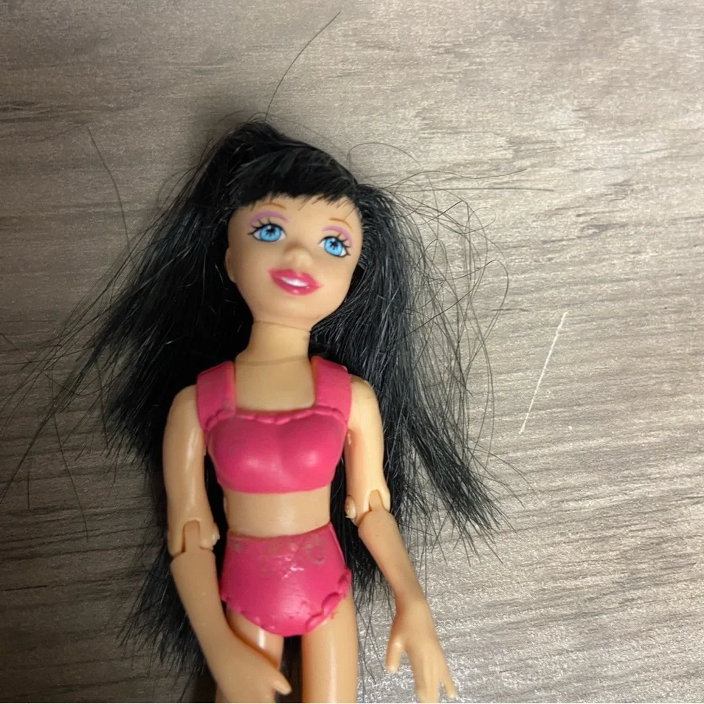 Vintage Polly Pocket, Black Hair, Can Brush Hair.‎